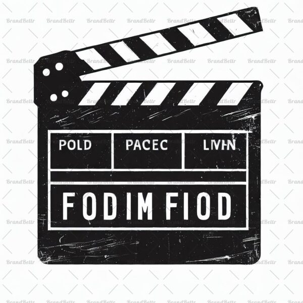 Klappern von Filmklappen im Vintage